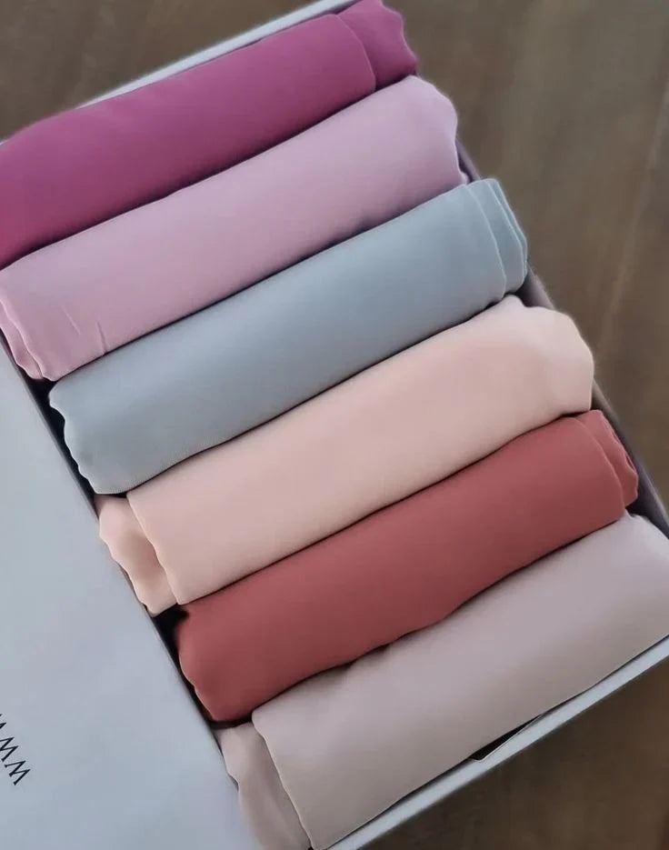 Make Your Bundle Of 6 Hijabs - Classy Pk