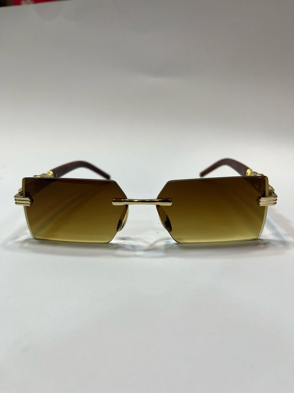 Rimless Glassess with Leopard - Elegancy Pk