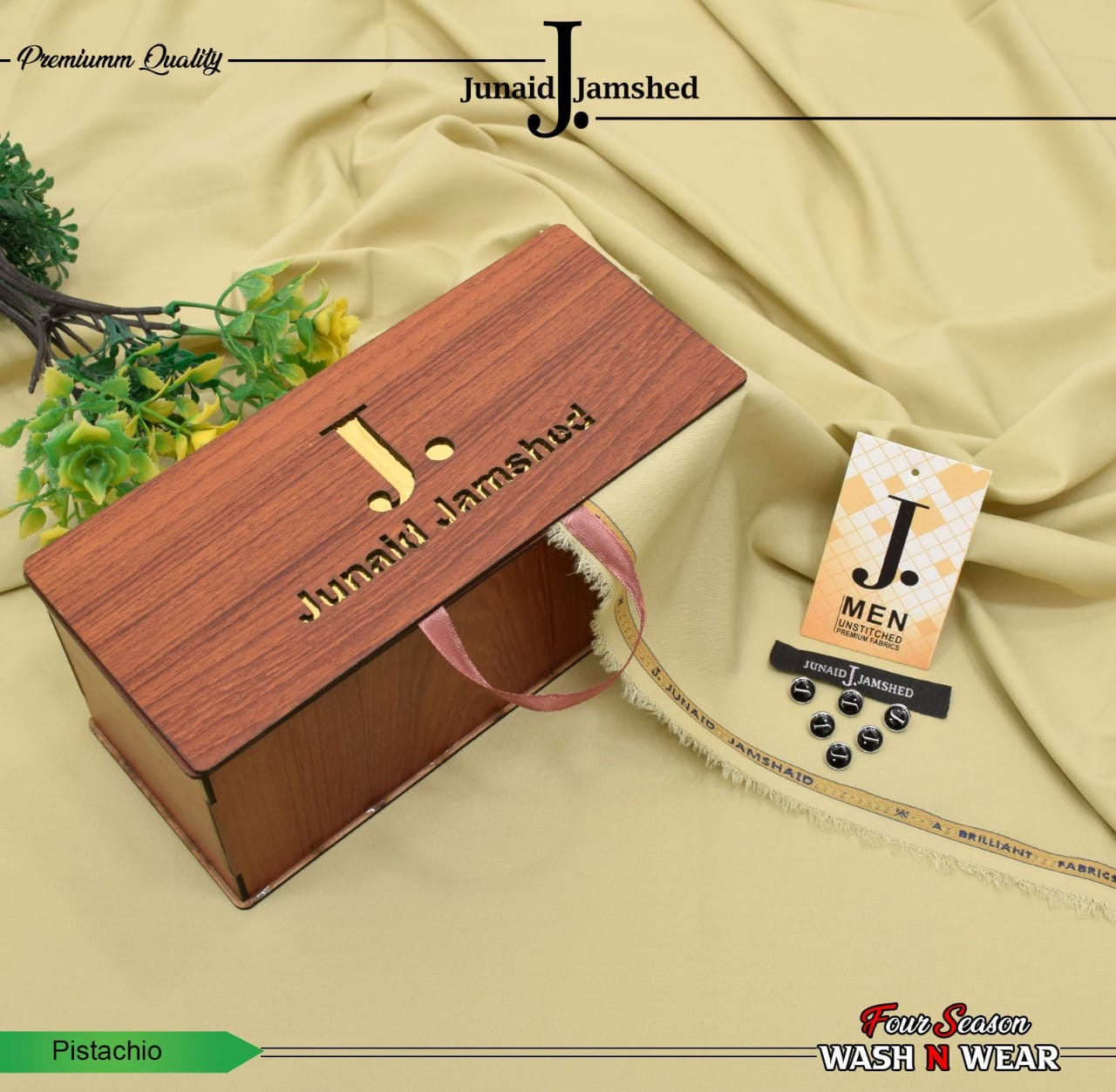 J. Junaid Jamshed wash and Wear Boski #2 - Elegancy Pk