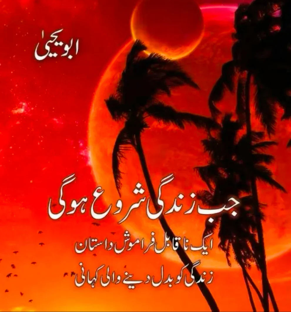 Jab Zindagi Shuru Hogi Novel By Abu Yahya - Classy Pk